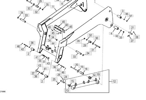 john deere skid steer bucket pin removal|skidsteer tapered pin removal.